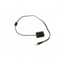IndiPro 2.5mm Male Power Cable to Sony NP-FW50 Dummy Battery