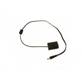 IndiPro 2.5mm Male Power Cable to Sony NP-FW50 Dummy Battery