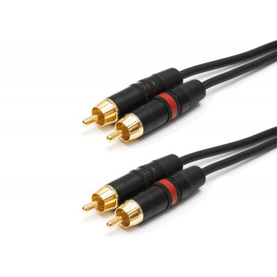 Tesca cordon 2rca Males vers 2rca Males avec cable Amazone de 10M