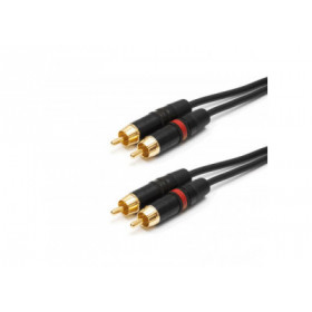 Tesca cordon 2rca Males vers 2rca Males avec cable Amazone de 20M