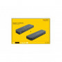 Delock 4x Commutateur DisplayPort 1.4 KVM 8K 30 Hz port USB 3.0