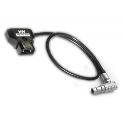 Hawk-Woods - Power-Con 2-pin (male) - Lemo OB 2-pin Right Angle 45cm