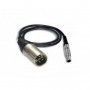 Hawk-Woods - XLR 4-pin (male) - Lemo OB 2-pin (male) 100cm length