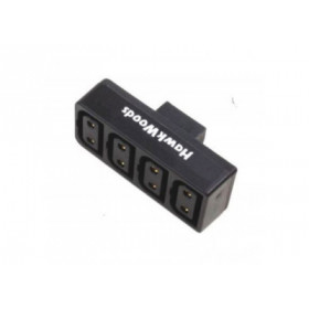 Hawk-Woods - Power-con (male) - 4 way Power-con Female Plug-in
