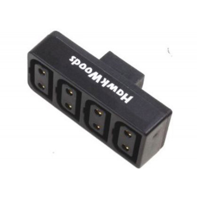 Hawk-Woods - Power-con (male) - 4 way Power-con Female Plug-in