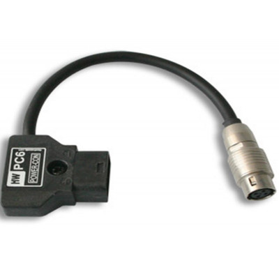 Hawk-Woods - Power-Con 2-pin PlugM  Hirose 4-pinF, 10cm