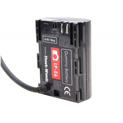 Hawk-Woods - Power-Con 2-pin (male) Canon 5D dummy 70cm 8V