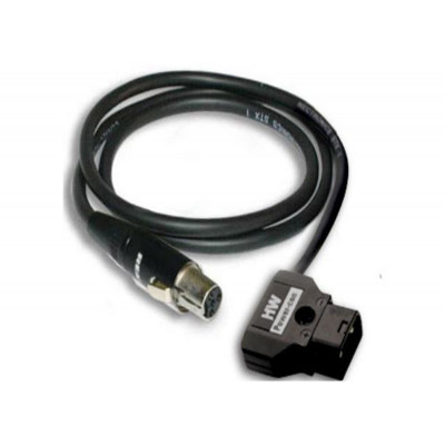 Hawk-Woods - Power-Con 2-pin (male) Mini XLR 4-pin (female), 75cm