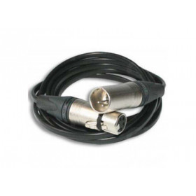 Hawk-Woods - XLR 4-pin (male) - RED - Lemo 6pin - 3m