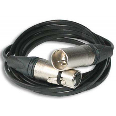 Hawk-Woods - XLR 4-pin (male) - RED - Lemo 6pin - 3m