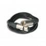 Hawk-Woods - XLR 4-pin (male) - RED - Lemo 6pin - 3m