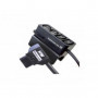 Hawk-Woods - Power-conM - 15cm - Power-Con x2 (F) -Hirose (F) Clip On