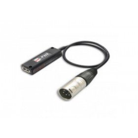 Hawk-Woods - XLR 4-pin (male) USB 15cm 5V length