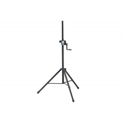 K&M Pied acier pour enceinte Noir