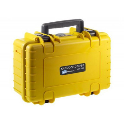 B&W Valise Type 1000 jaune insert Insert RPD