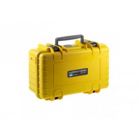 B&W Valise Type 500 Jaune Insert mousse