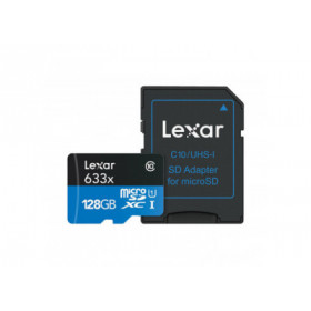 Lexar Micro SDHC 128GB 633x UHS-I (U1) Class 10