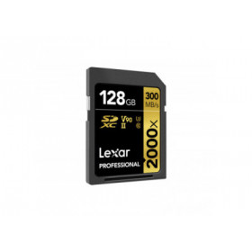 Lexar SDXC 128GB 2000x Professional UHS-II (U3) Class 10