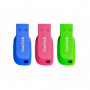 Sandisk Pack 3 cles USB 2.0 couleur Cruzer Blade 32GB Bleu/Rose/Vert