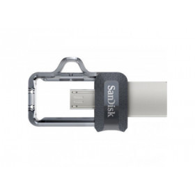 Sandisk Cle USB/Micro-USB 3.0 "Ultra Dual Drive m3.0", 128GB, 150MB/s