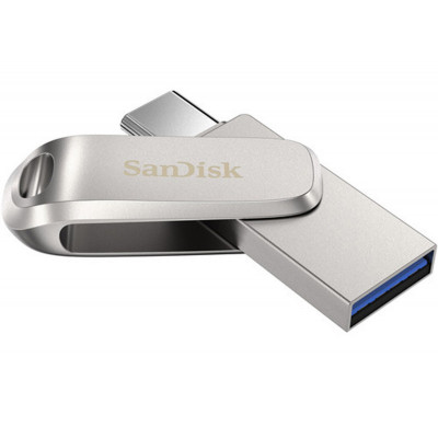 Sandisk Cle USB/Type-C 3.1 Gen1 "Ultra Dual Drive Luxe" 256GB