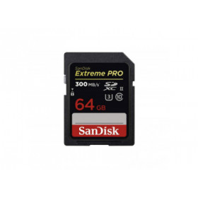Sandisk Carte memoire SDXC "Extreme Pro", 64GB, Cl.U3, UHS-II