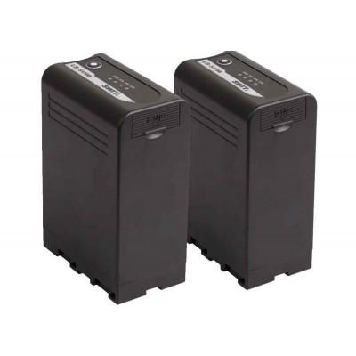 SWIT LB-SU98 2KIT 2*LB-SU98 BP-U DV batteries+1*PC-U130B2 Dual D-Tap