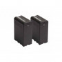 SWIT LB-SU98 2KIT 2*LB-SU98 BP-U DV batteries+1*PC-U130B2 Dual D-Tap
