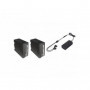 SWIT LB-SU98 2KIT 2*LB-SU98 BP-U DV batteries+1*PC-U130B2 Dual D-Tap