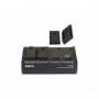 SWIT LC-D421V KIT 4-CH DV charger with 4x JVC BN-VF style plates