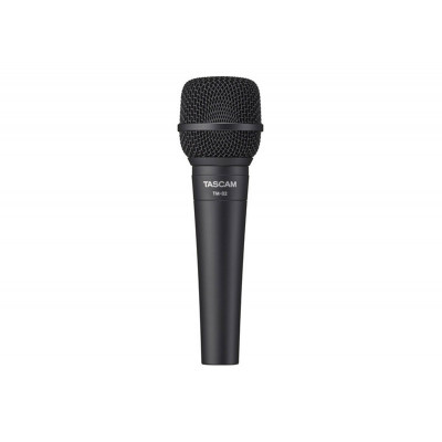 Tascam microphone dynamique pour voix et instruments TM-82