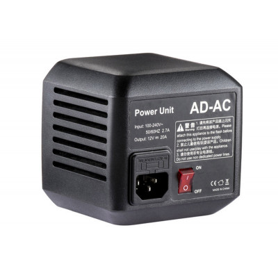Godox AD-AC Adaptateur secteur pour flash AD600B & LED SLB-60W