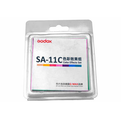 Godox SA-11C Gelatines couleurs SA-11C (set 15 filtres)