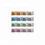 Godox SA-11T Gelatines couleurs (set 16 filtres)