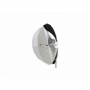 Godox DPU-130BS Reflecteur argent parapluie parabolique diffuseur 130