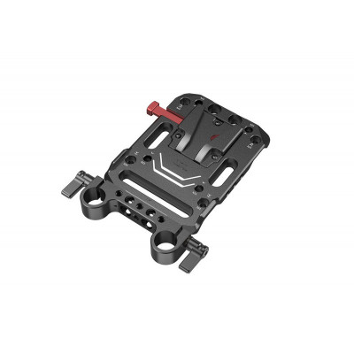 SmallRig 3016 V Mount Battery Plate with Dual 15mm Rod Clamp 3016