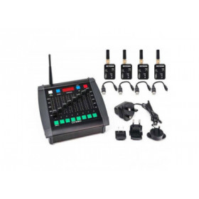 Cinelex Wireless DMX Starter Pack with DESK-TX8 & 4x SKYNODE