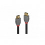 Lindy - Cable HDMI High Speed, Anthra Line, 5m HDMI 2.0 avec Ethernet