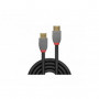 Lindy - Cable HDMI High Speed, Anthra Line, 5m HDMI 2.0 avec Ethernet