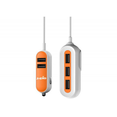 Jupio Chargeur Allume-Cigare 5 Ports USB
