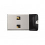 Sandisk Cle USB 2.0 "Cruzer Fit", 64GB, Noir