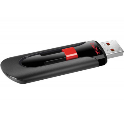 Sandisk Cle USB 2.0 "Cruzer Glide", 256GB, Noir
