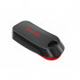 Sandisk Cle USB 2.0 "Cruzer Snap" 64GB, Noir/Rouge