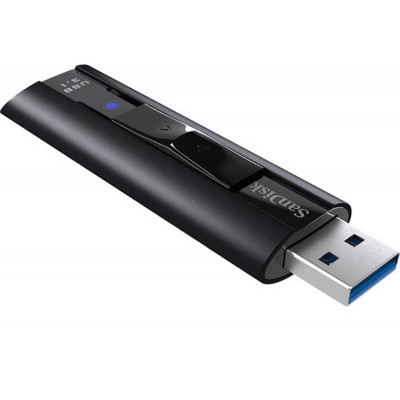 Sandisk Cle USB 3.1 "Extreme Pro", 128GB, 420MB/s, Noir