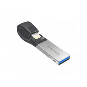 Sandisk Cle iXpand - USB 3.0 / Lightning, 16 GB, PC & IOS