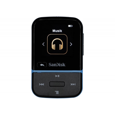 Sandisk Lecteur MP3 "Clip Sport Go" 16GB, Bleu