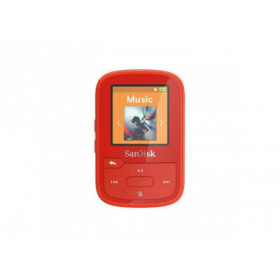 Sandisk Lecteur MP3 "Clip Sport Go" 16GB, Rouge