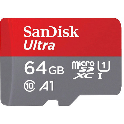 Sandisk Carte M.SDXC Ultra 64GB (A1/UHS-I/Cl.10) +Ad "Chromebooks"
