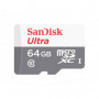 Sandisk Carte M.SDHC Ultra 64GB (UHS-1/Cl.10/100MB/s) +Adaptateur