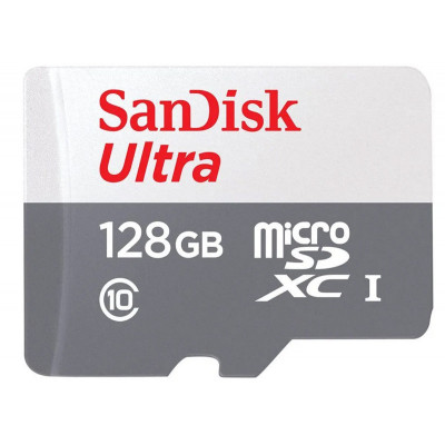 Sandisk Carte M.SDHC Ultra 128GB (UHS-1/Cl.10/100MB/s) +Ad "Tablets"
